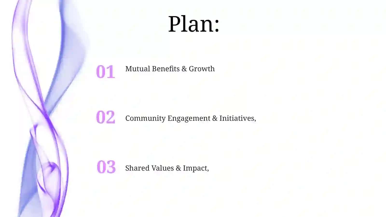 Mutual Benefits & Growth 2