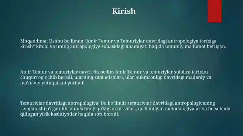 Amir Temur Va Temuriylar Davri Manbashunosligi 2
