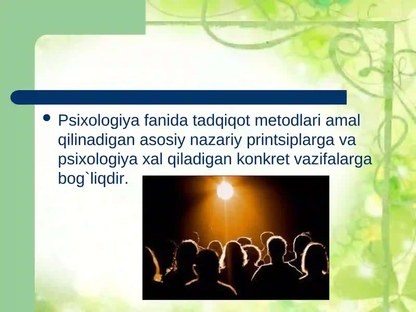 Psixologik tadqiqot shakllari 2