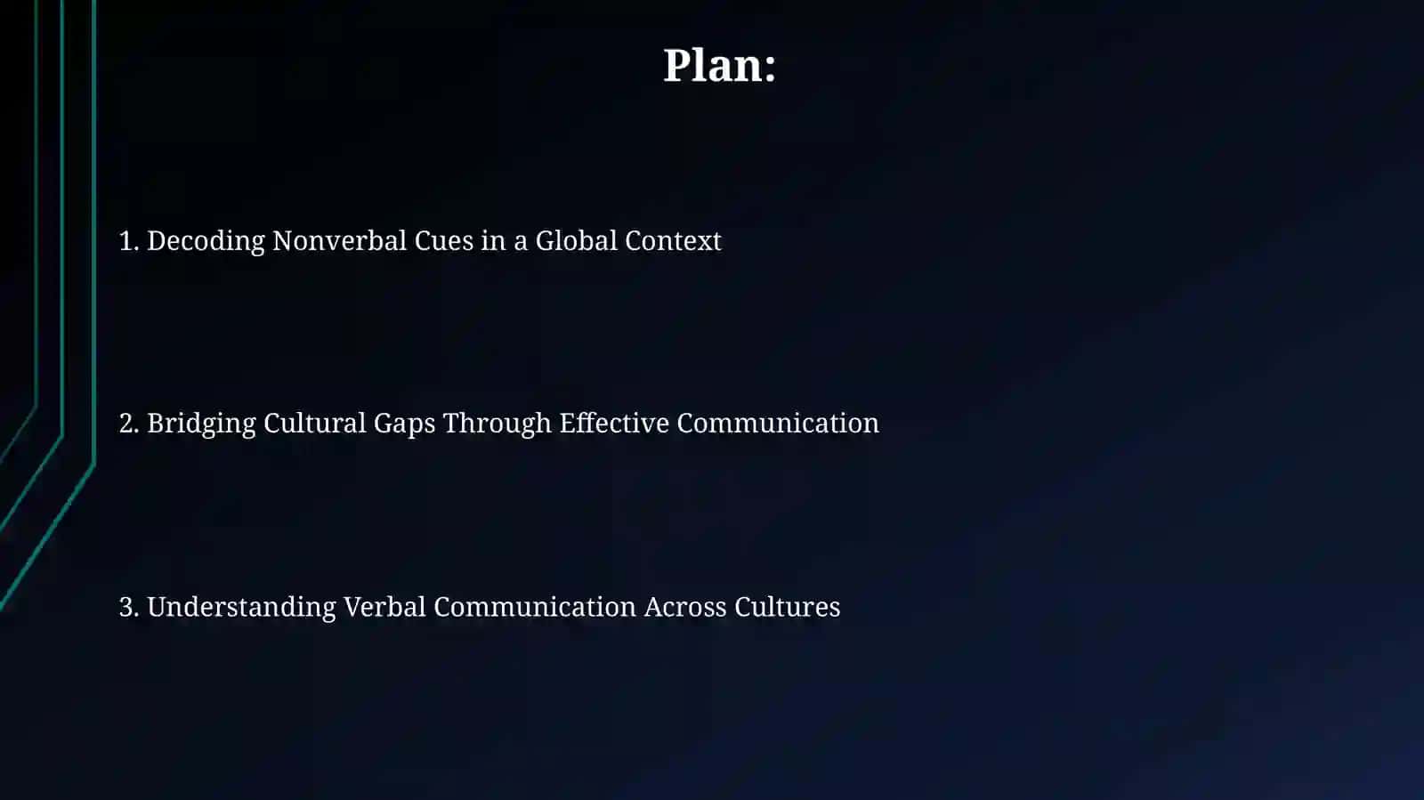 Cross cultural communiciation. Verbal and nonverbal language in different culture 2