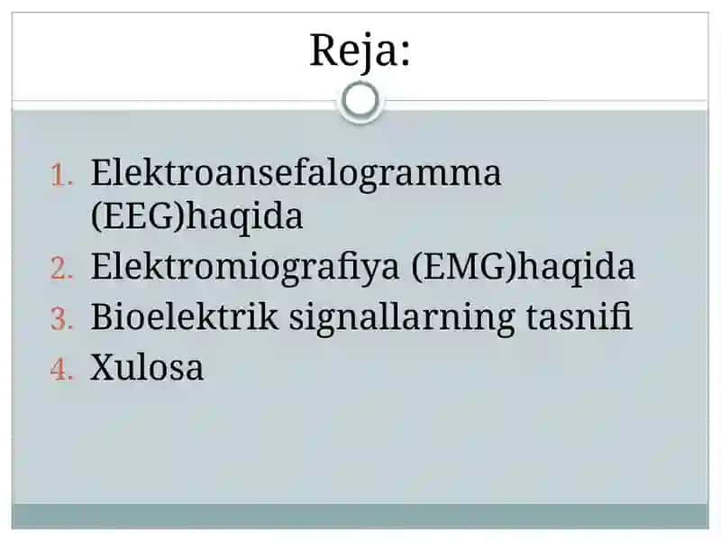 Elektrografiya usullari 2