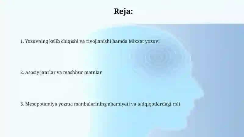 Qadimgi Mesopotamiya yozmamanbalari 2
