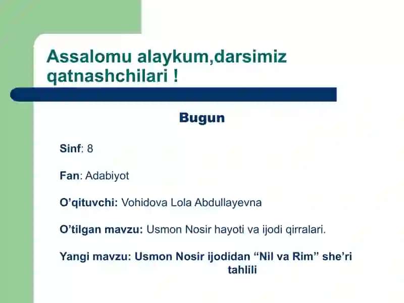 Usmon Nosir hayoti va ijodi qirralari 2