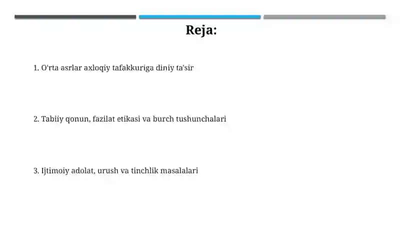 Orta asirlarda mutafakirlarni ahloqiy qarashlari 2