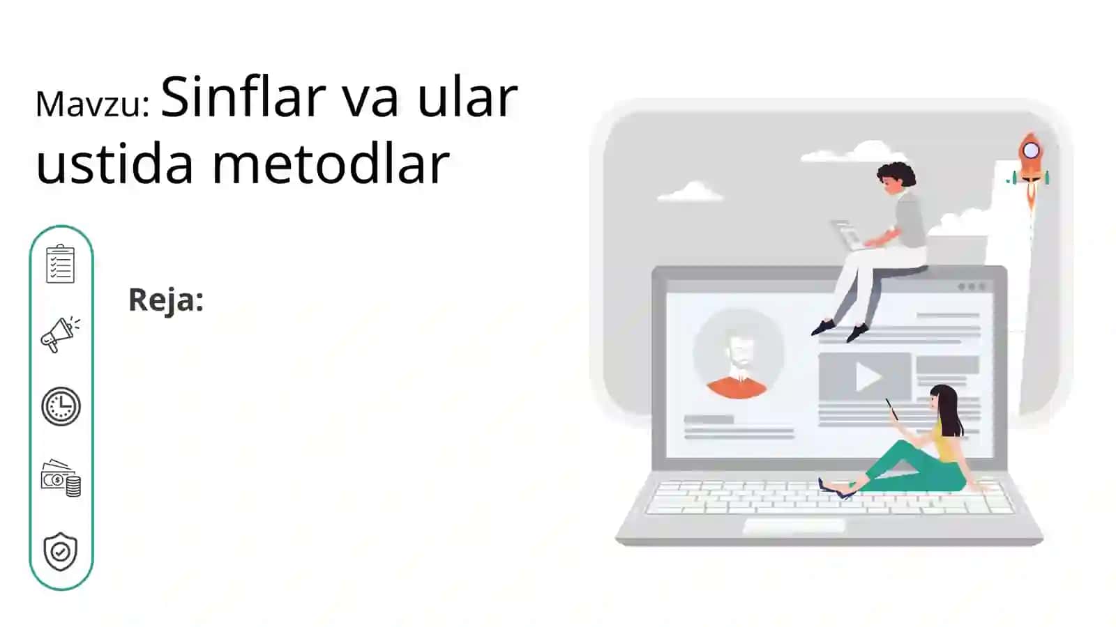 Sinflar va ular ustida metodlar 2