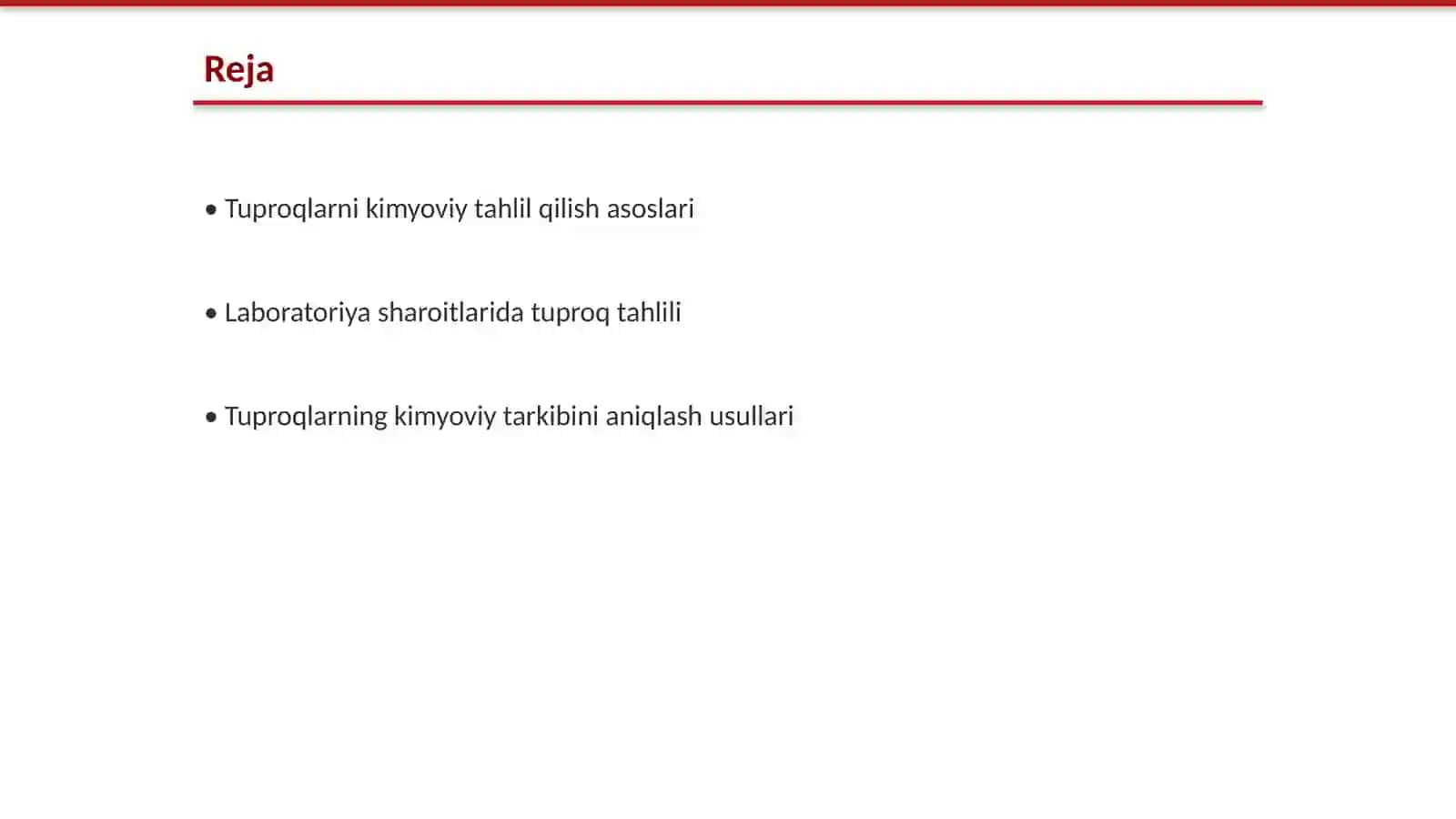 Tuproqlarning kimyoviy tadqiqot usullari 2