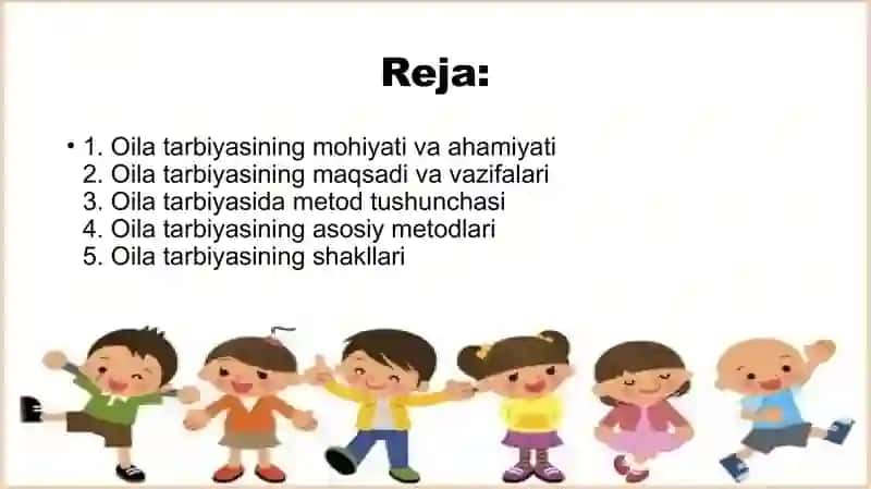 Oila tarbiyasi metod shakl va vositalari 2