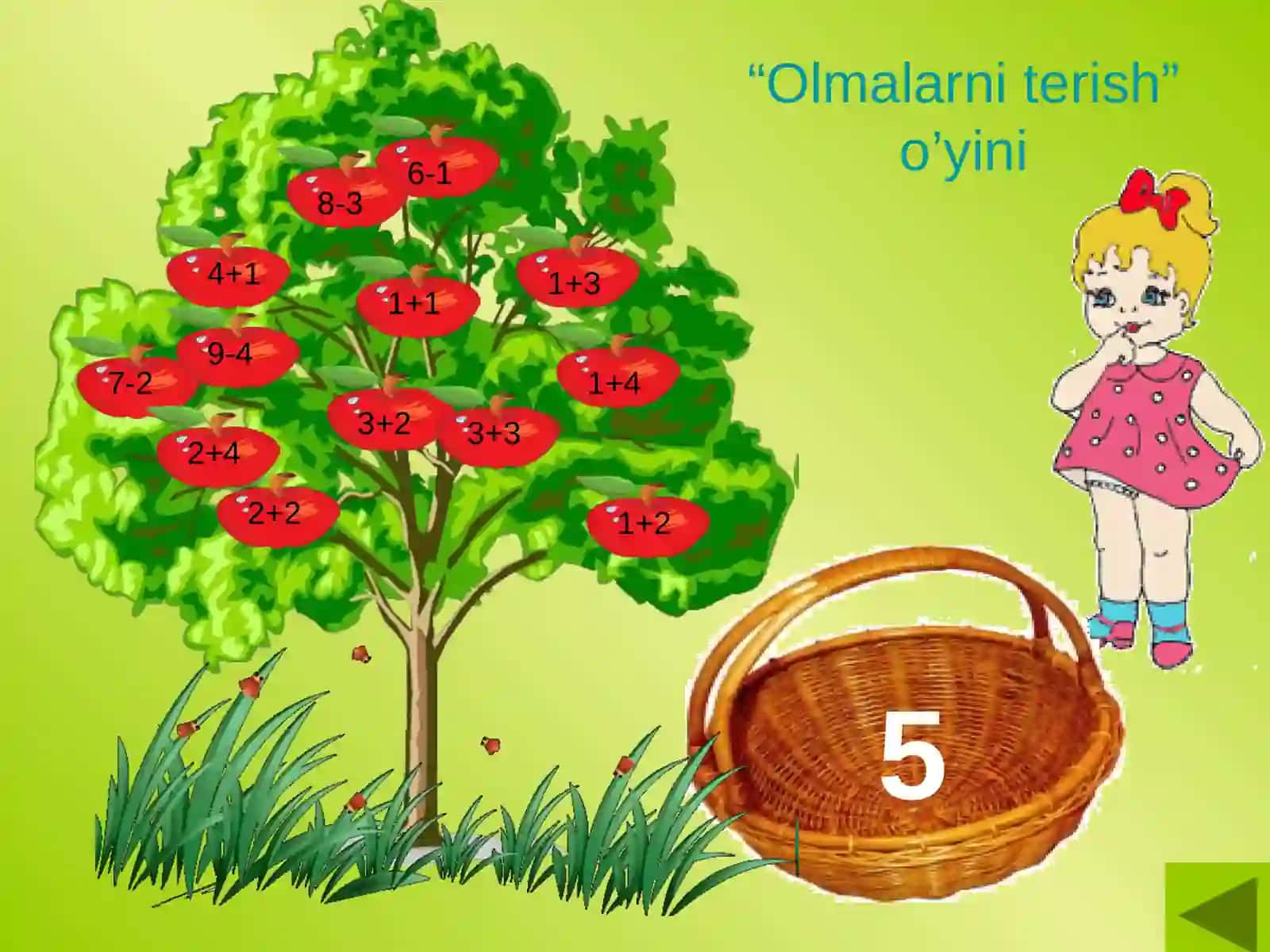 Olmalarni terish 2