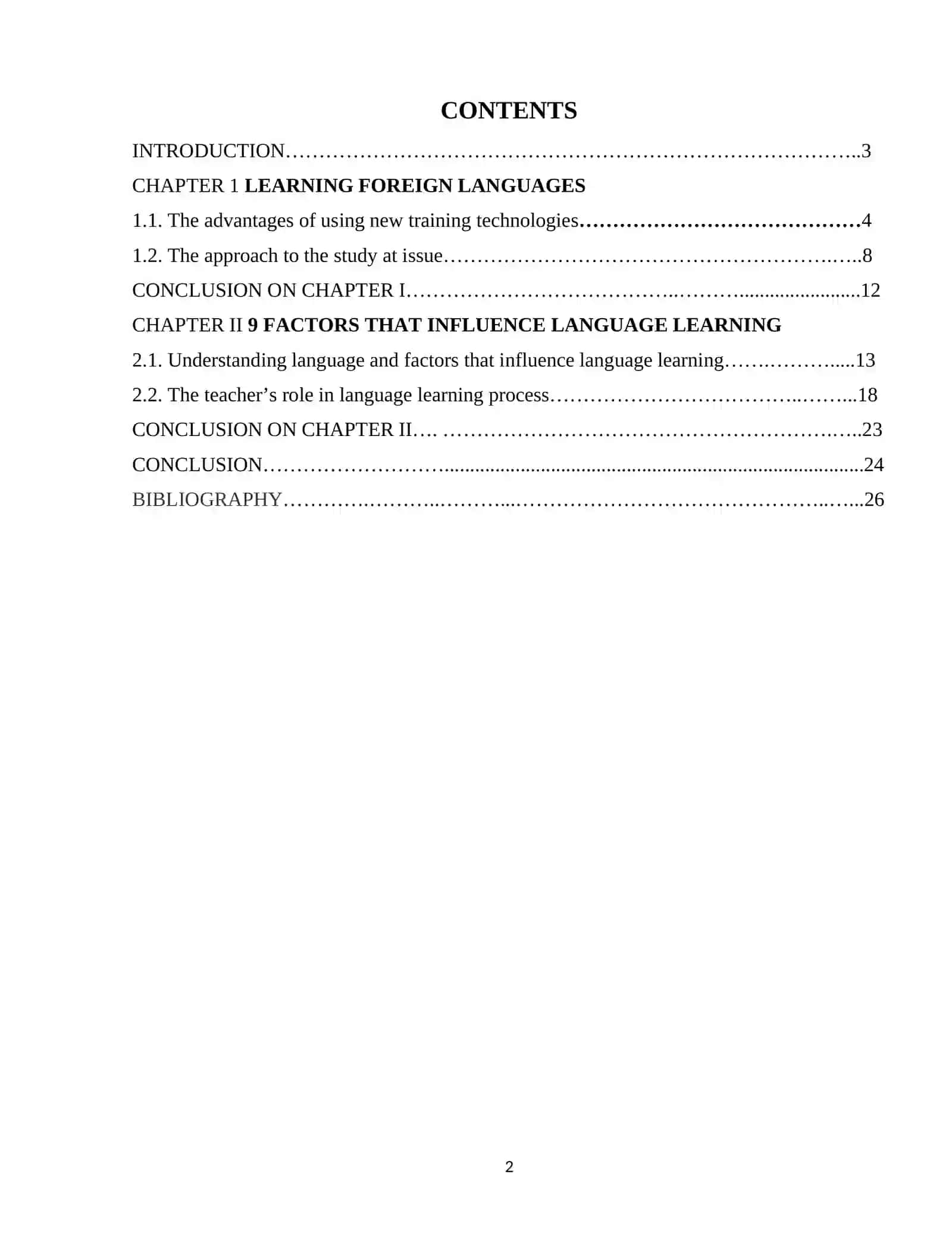 Factors affecting learning foreign languages 2