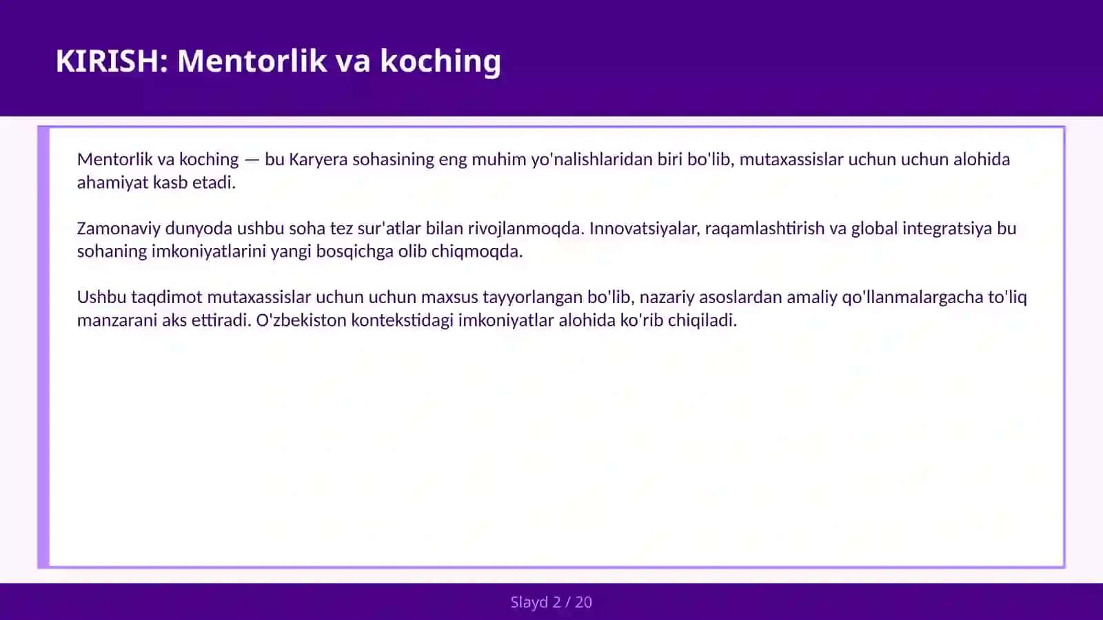 MENTORLIK VA KOCHING 2