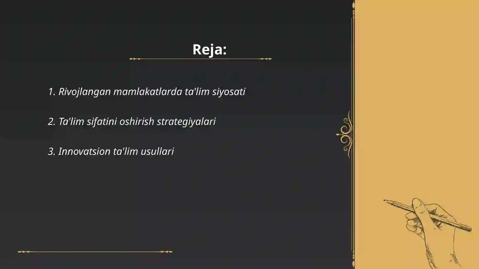 Rivojlangan mamlakatlar ta'lim tizimi 2