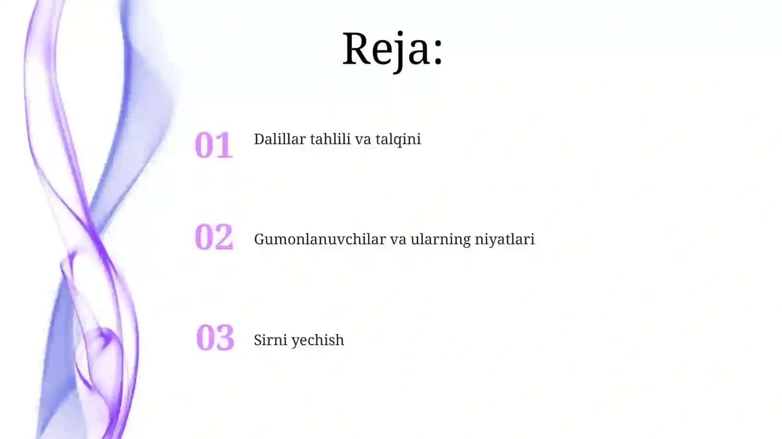 Dalillar tahlili va talqini 2