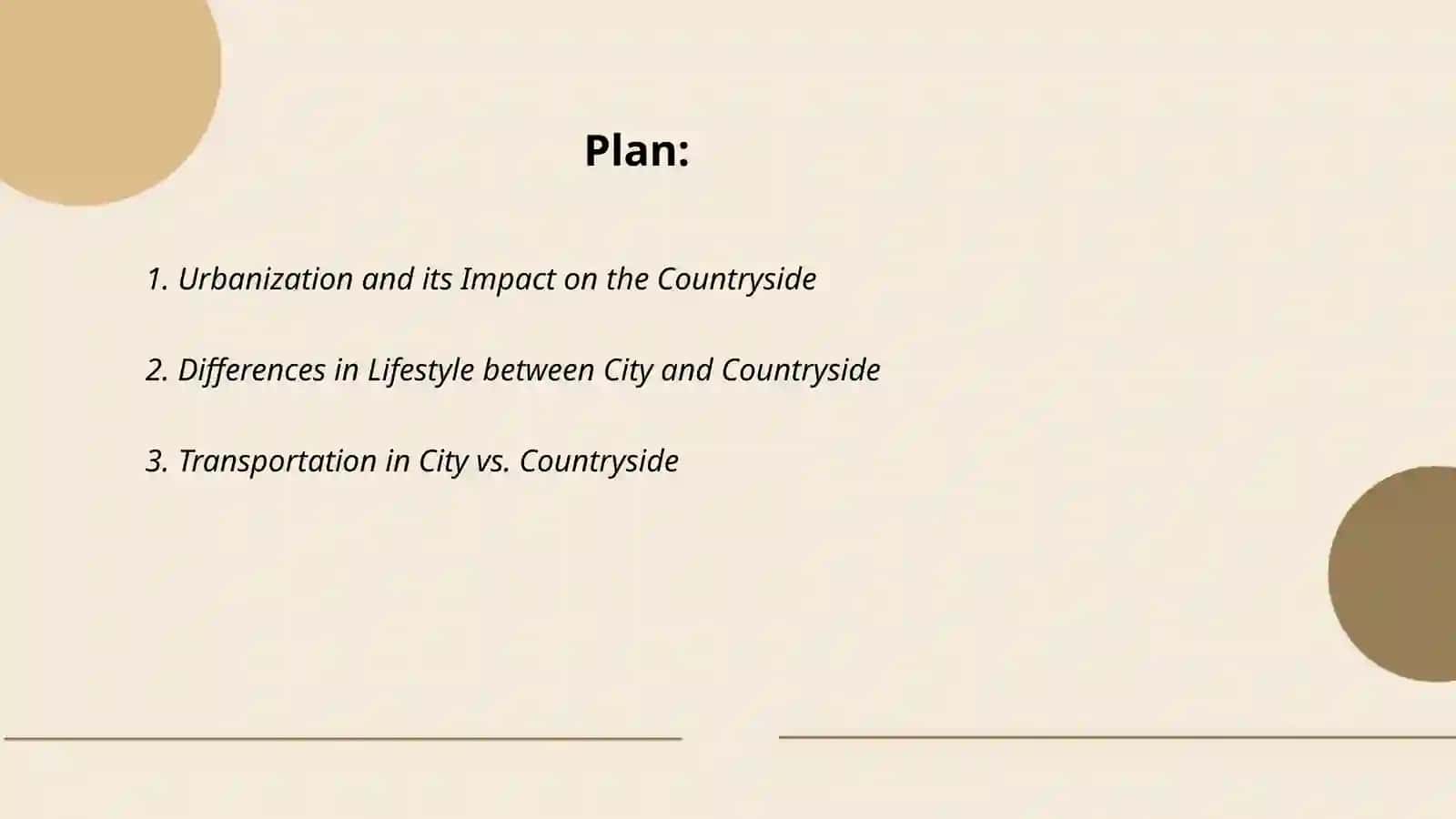 Urbanization and its Impact on the Countryside 2