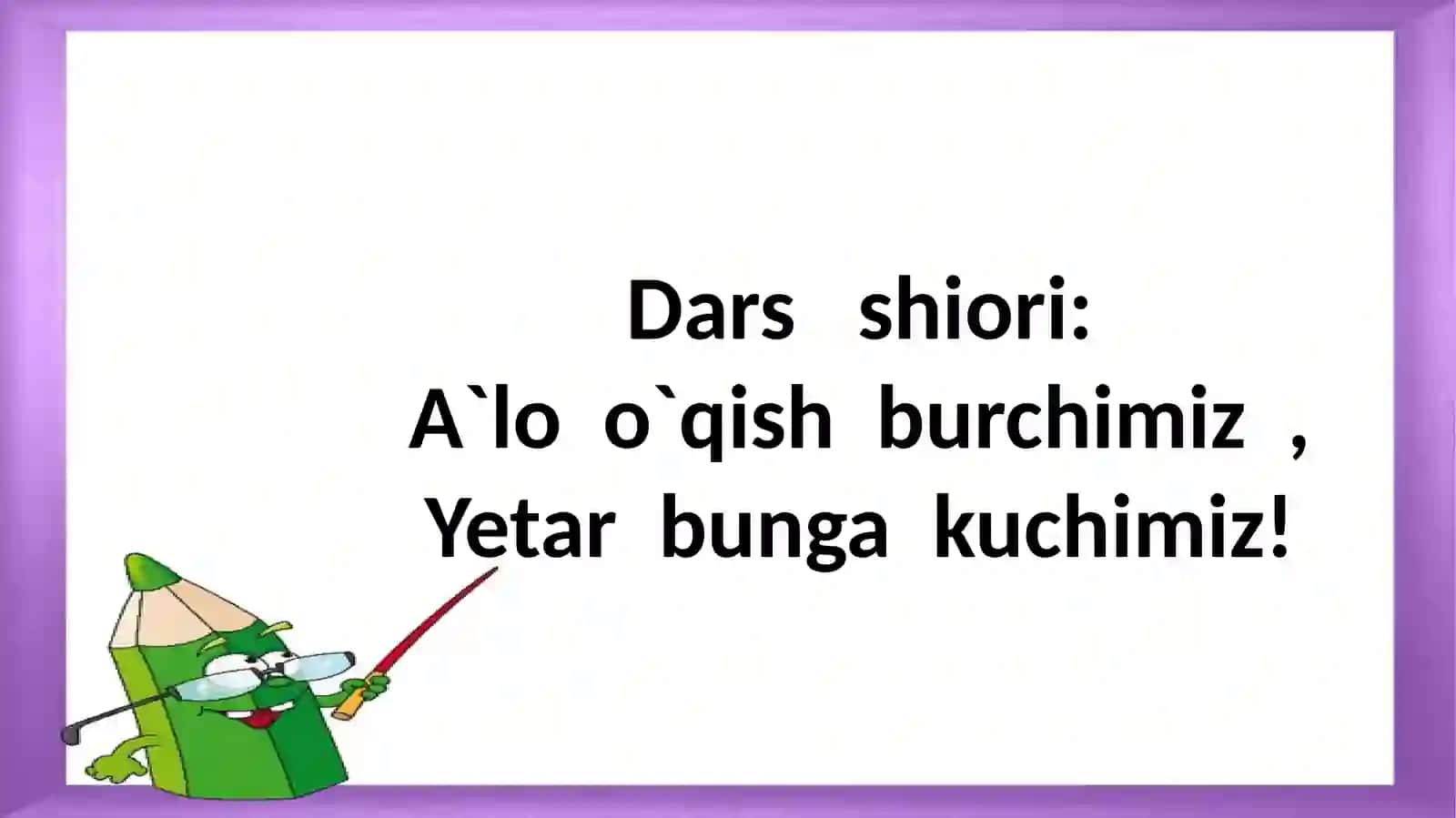 Ona tili va o`qish avodxonligi 2