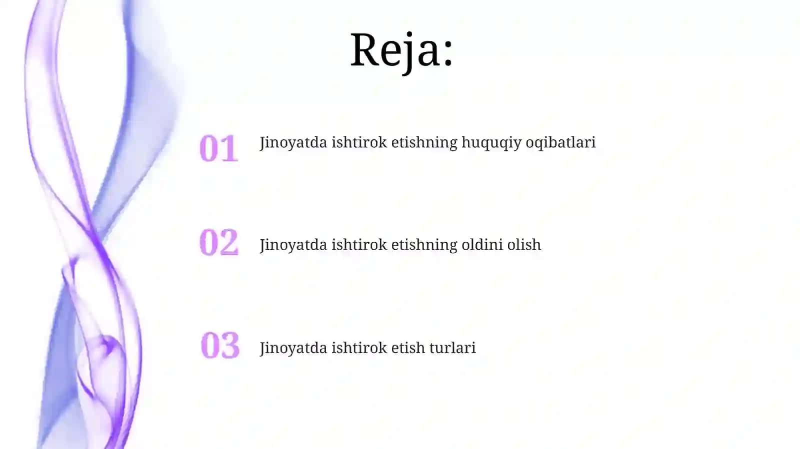 Jinoyatda ishtirokchilik 2