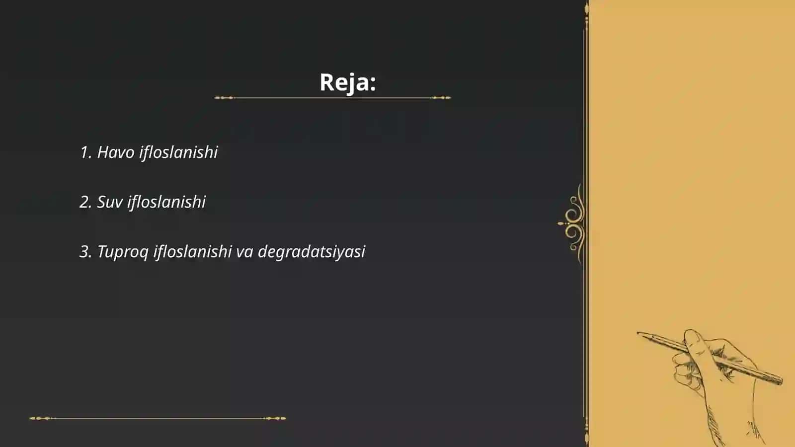Ekologik muammolar 2