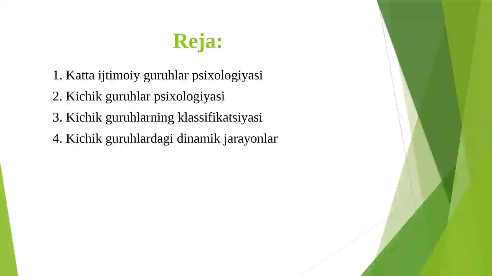 GURUHLAR IJTIMOIY PSIXOLOGIYASI 2