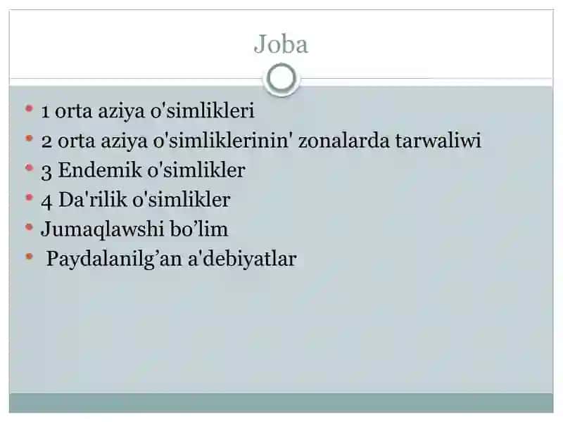 Orta Aziya Faunasi 2