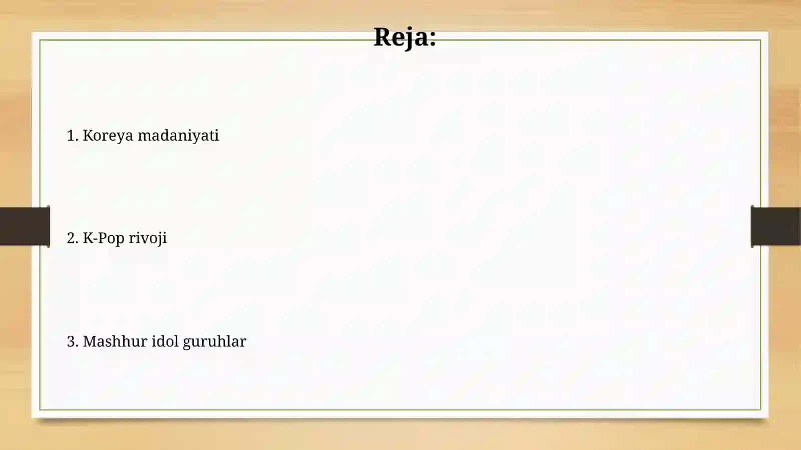 Koreya haqida va idolari ularning mashhur popmusiqalari 2