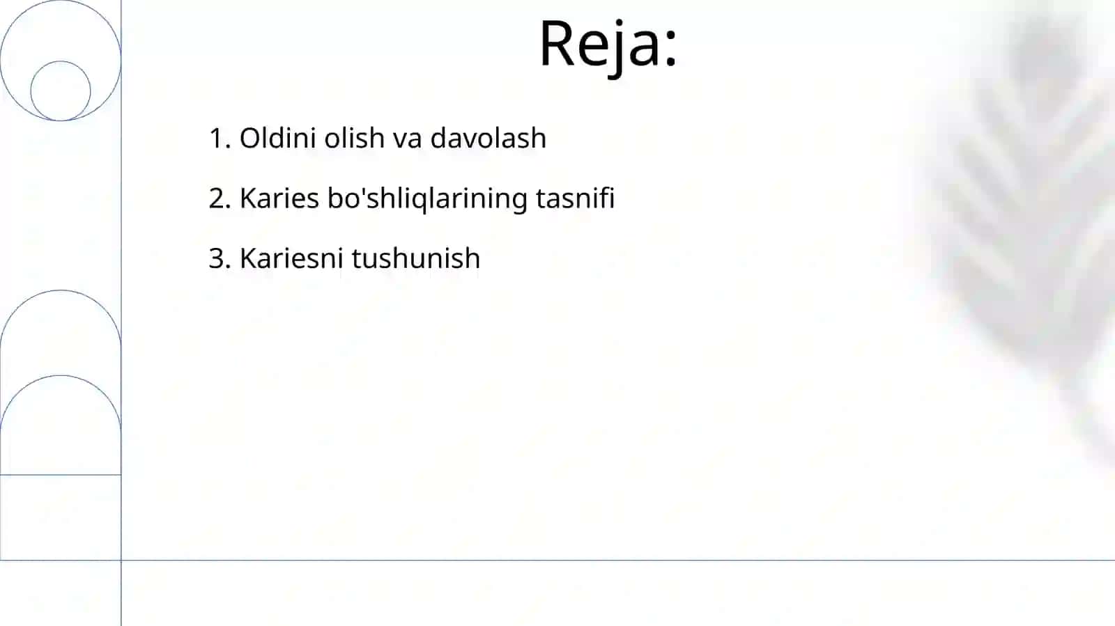 Kariyes haqida tushuncha 2