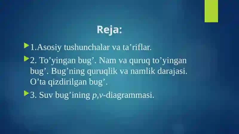 Realgazlarning termodinamik jarayonlari 2