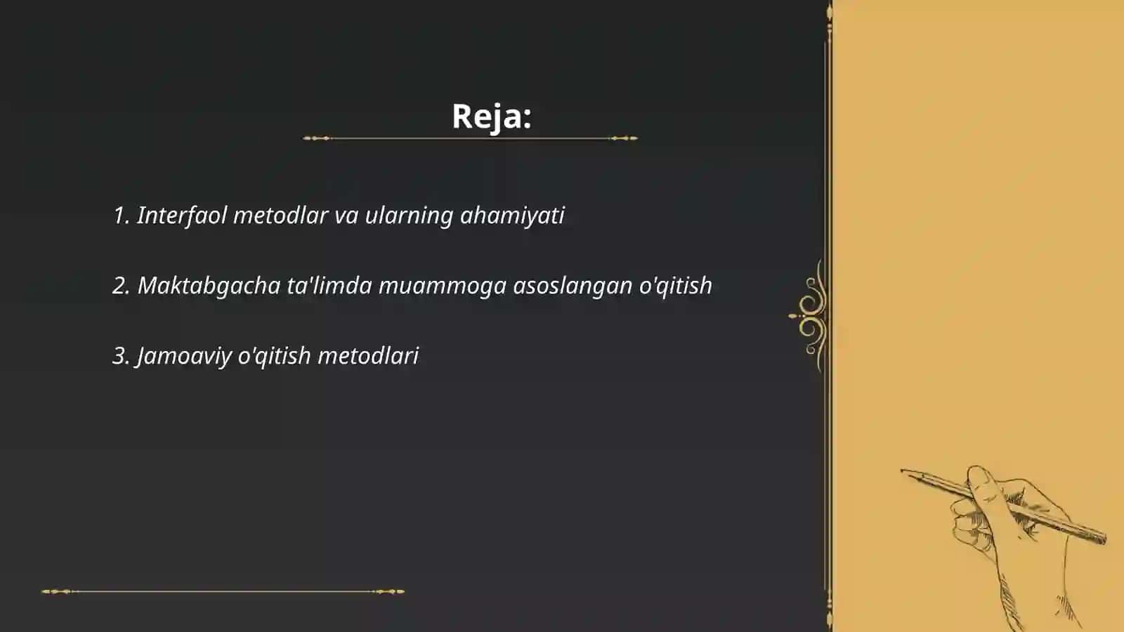Interfaol Metodlar Maktabgacha Pedagogikada 2