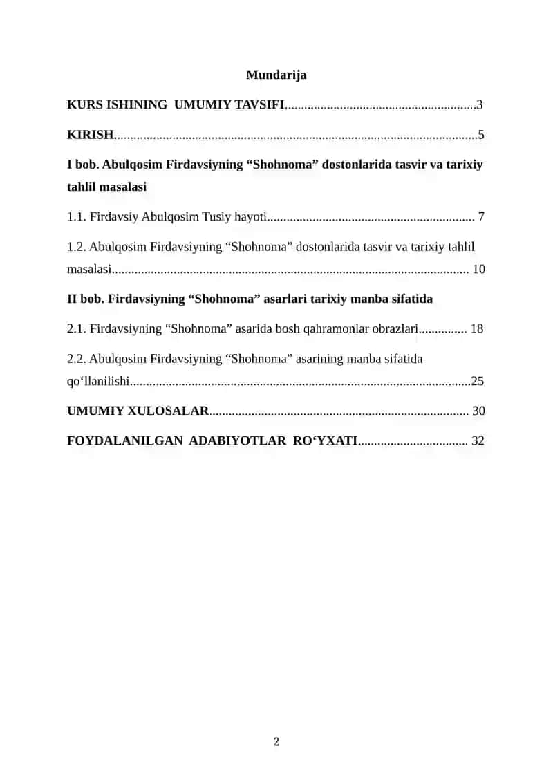 Firdavs Shohnoma 2