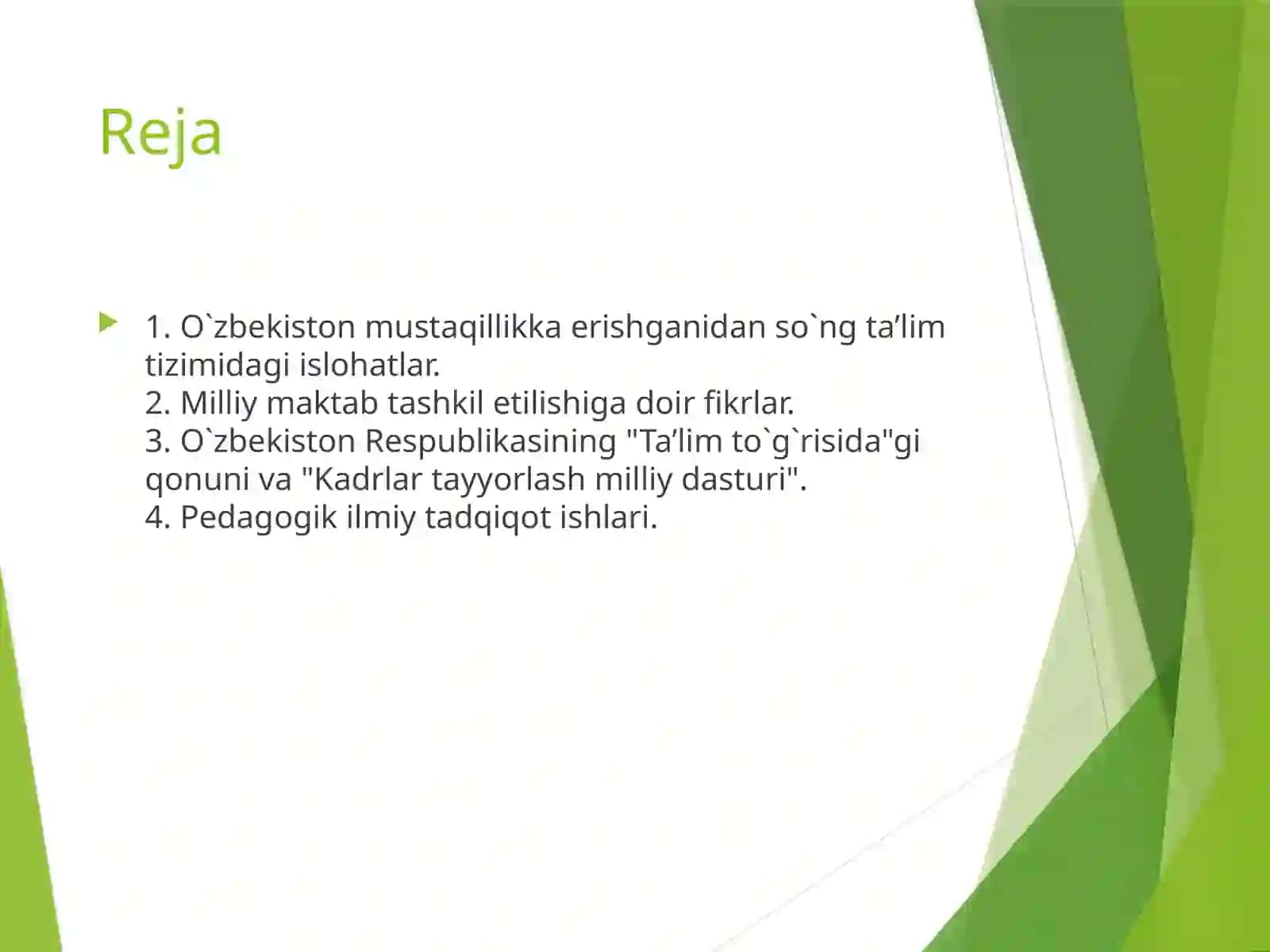 O'zbekiston Ta'lim va Pedagogika Fikri 2