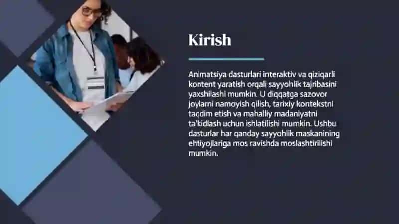 Animatsion dastur yaratish ahamiyati 2