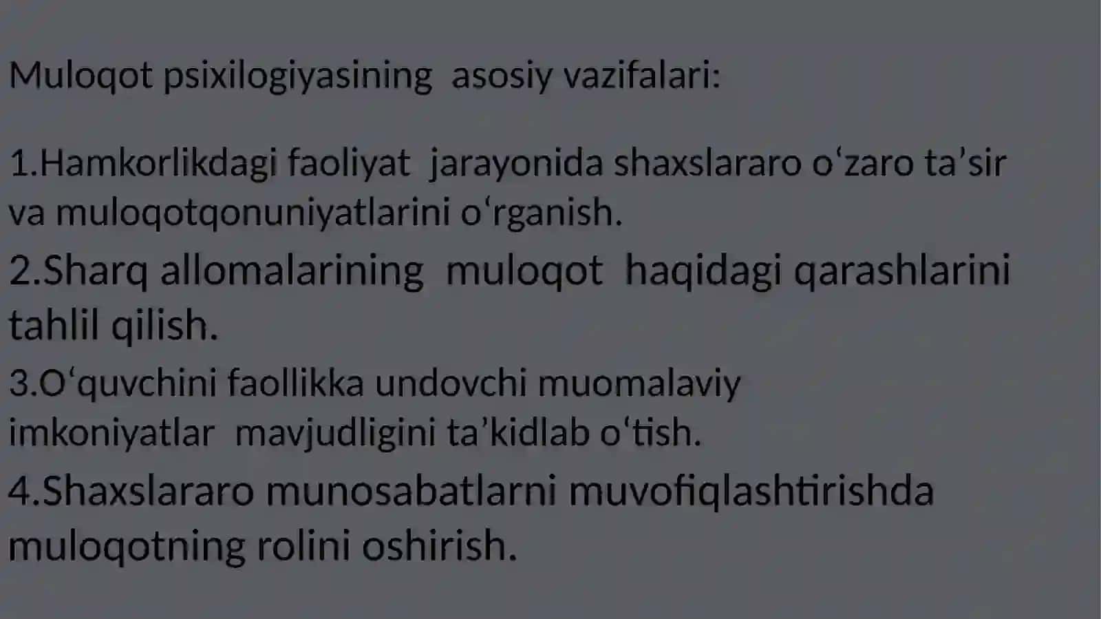 Muloqot psixologiyasi 2
