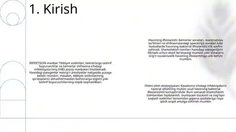 Havodagi Bakterial Ifloslanishning Ahamiyati 2