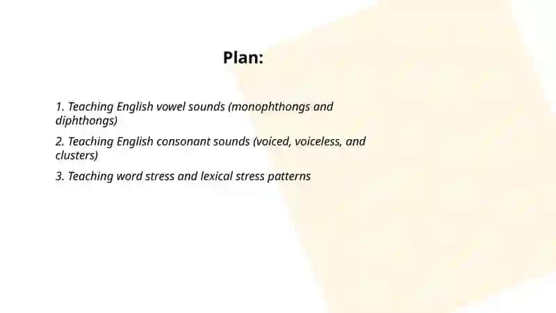 Teaching English pronunciation 2