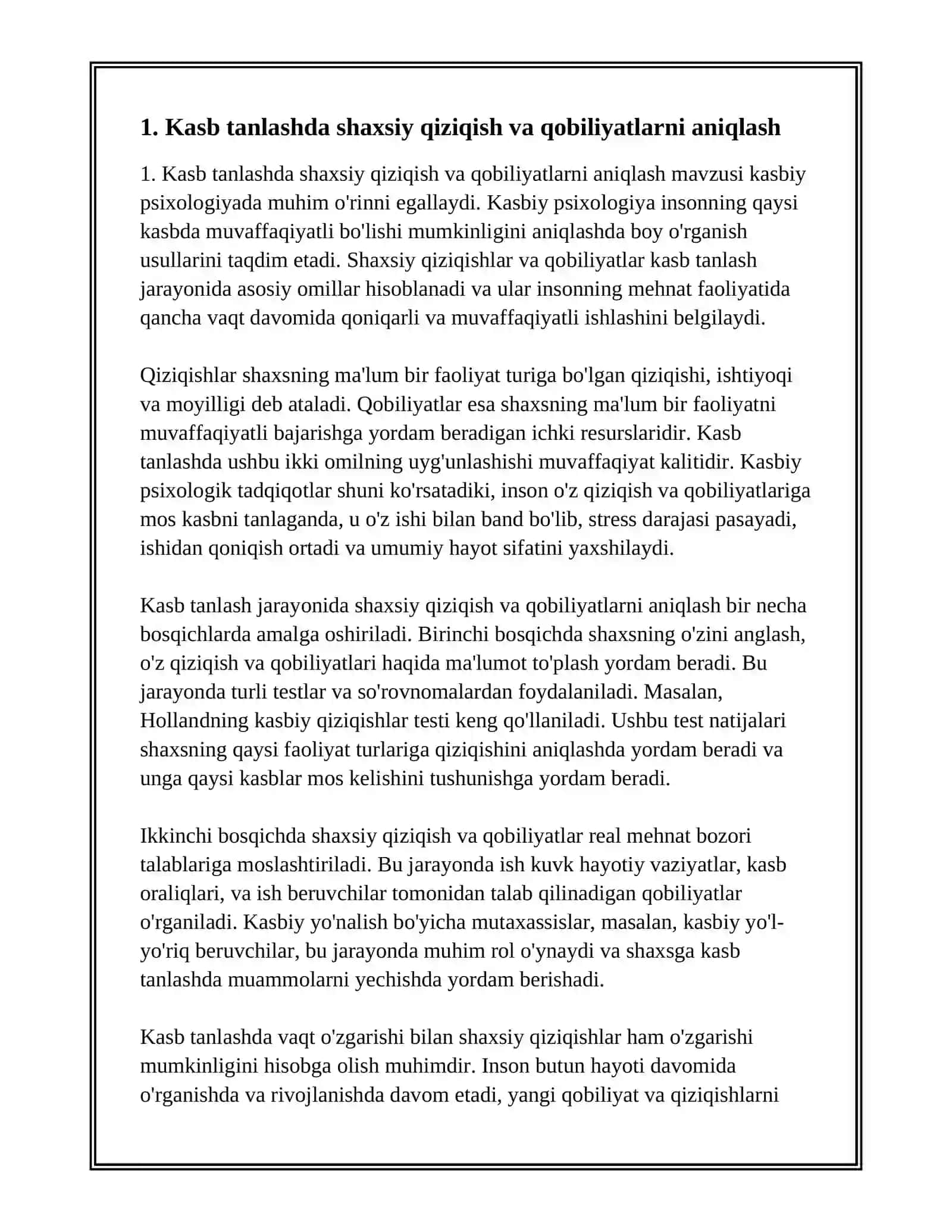 MEN TANLAGAN KASB - KASBIY PSIXOLOGIYA 2