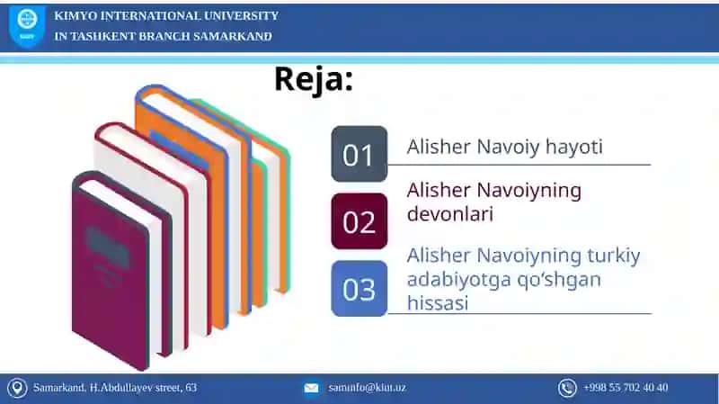 Alisher Navoiy hayoti va ijodi 2