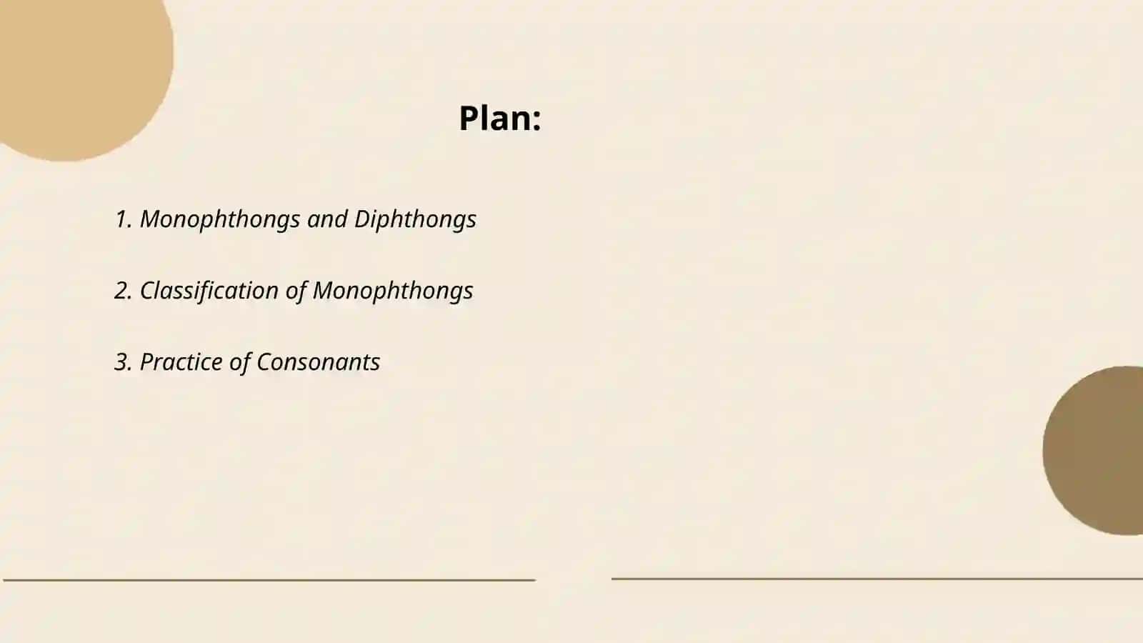 TEACHER OF PHONETICS 2
