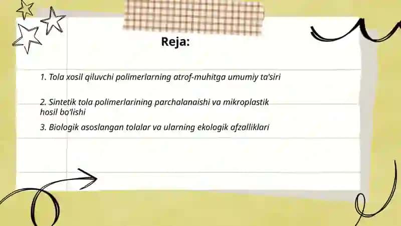 Tola xosil qiluvchi polimerlar va atrof muhit 2