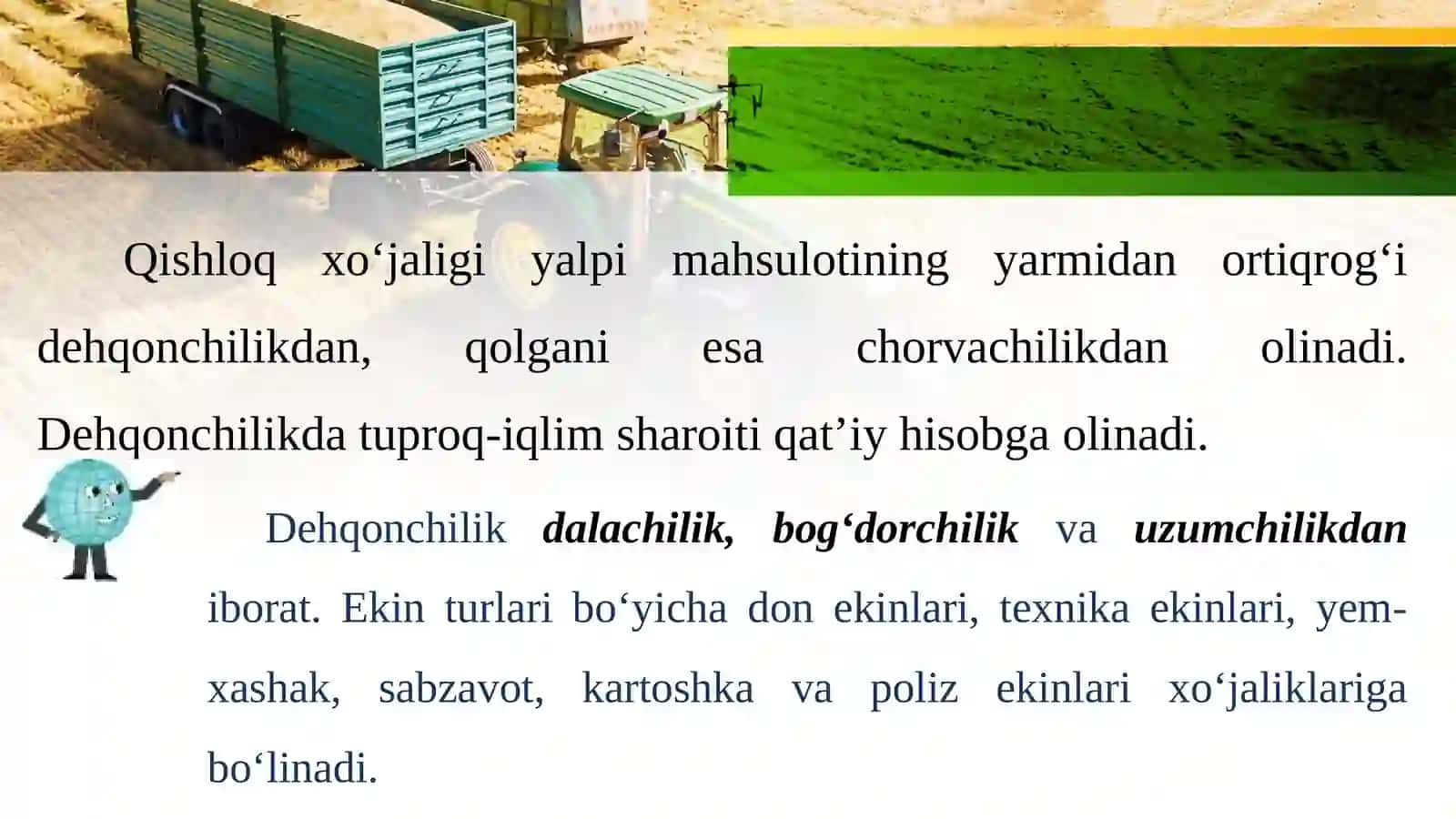 DEHQONCHILIK 2