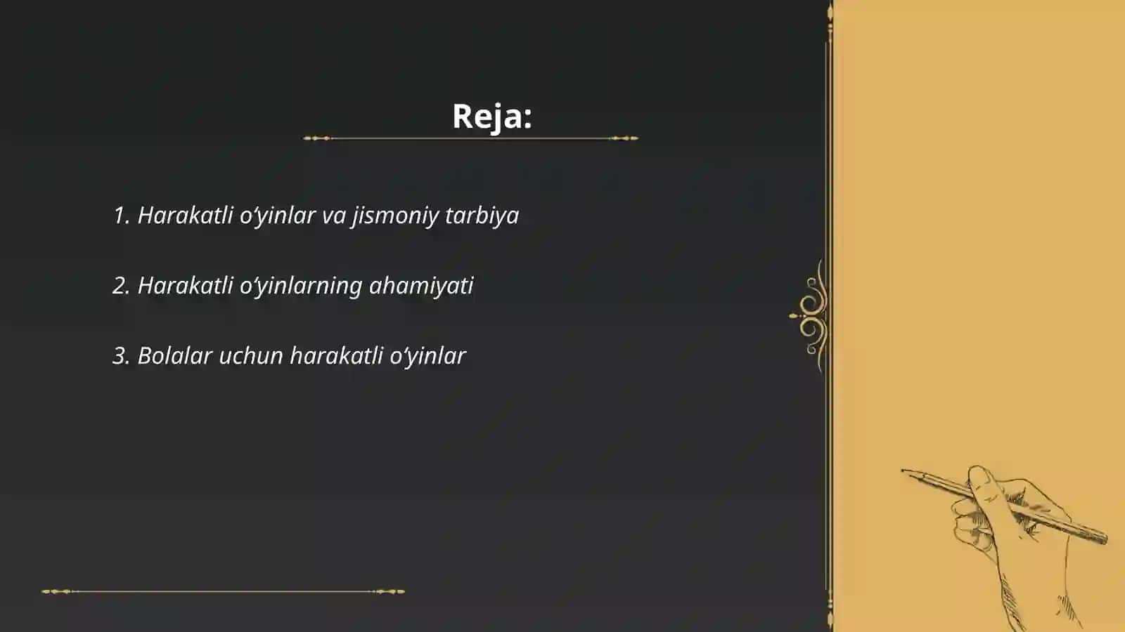 Nuqtni rivojlantiruvchi harakatli oʻyinlar 2