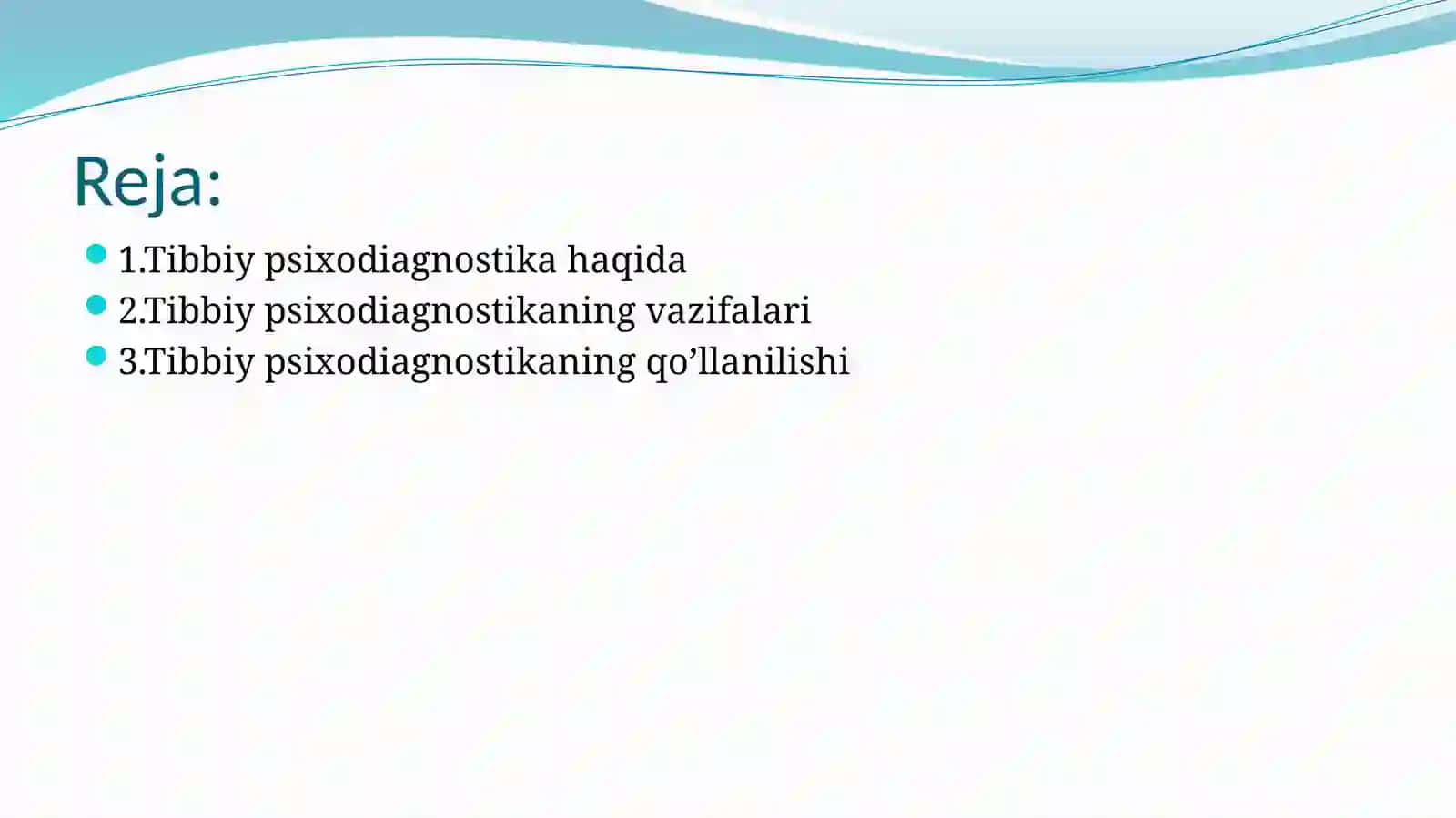 Tibbiyotda tibbiy psixodiagnostikaning ahamiyati 2