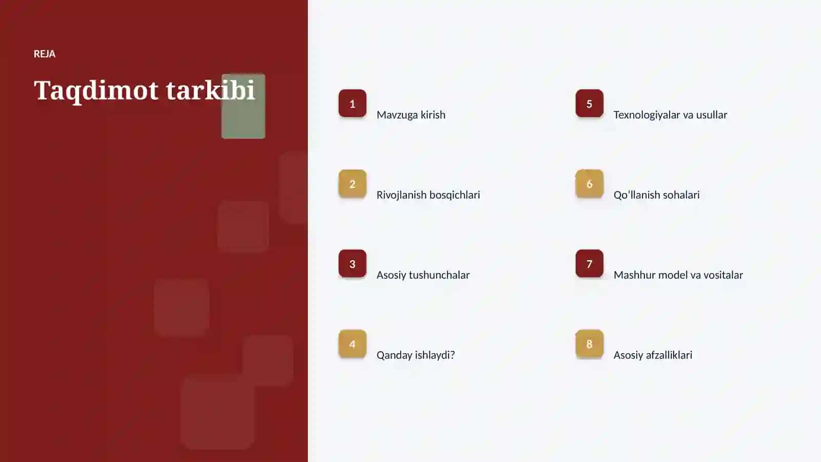 SUN'IY INTELLEKT • PROFESSIONAL TAQDIMOT 2