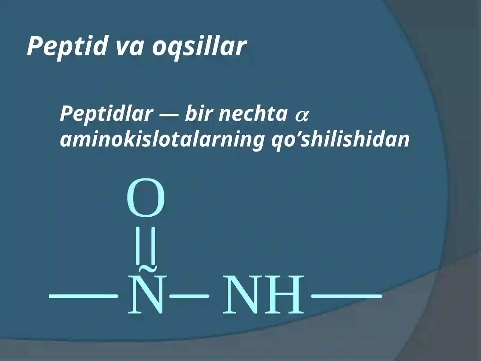 Tuzilishi va xossalari 2