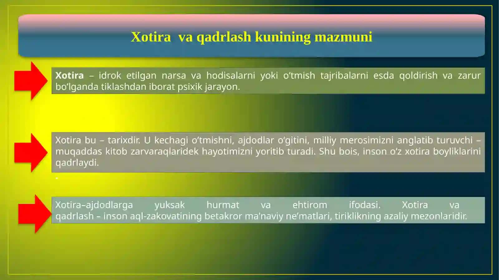 INSON QADRI ULUG‘-XOTIRASI MUQADDAS 2