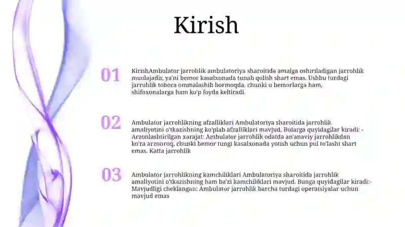 Ambulator Hirurgiya Asoslari 2