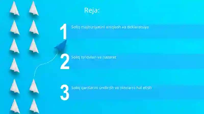 Soliqlarni undirish tartibi 2