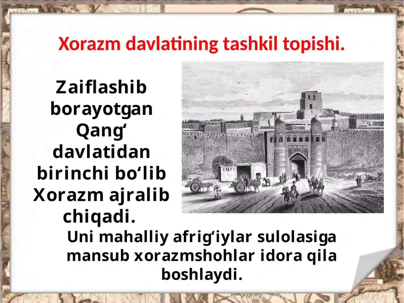 IV-VII asrlarda xioniylar va kidariylar 2
