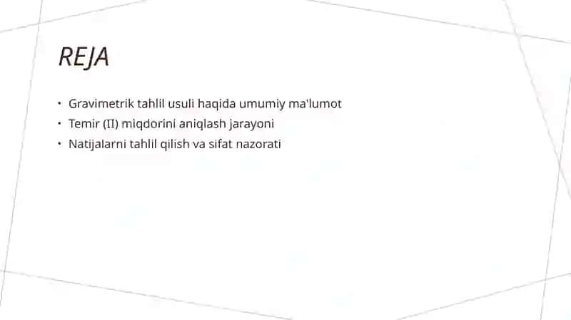 Gravimetrik Tahlil Usuli 2