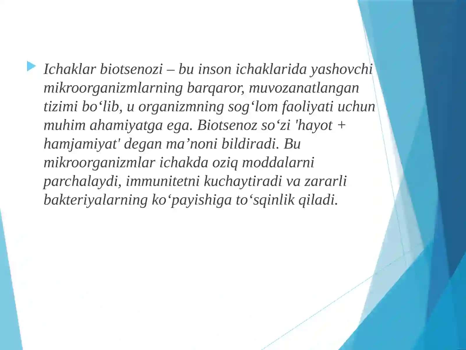 Ichaklarbiotsenozihaqidatushuncha 2