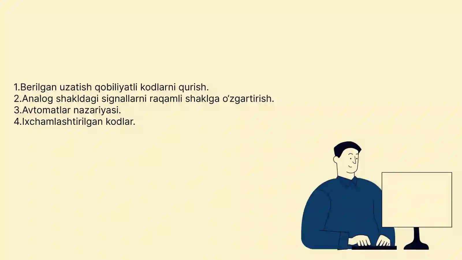 AXBOROT KODLASH NAZARIYASI 2