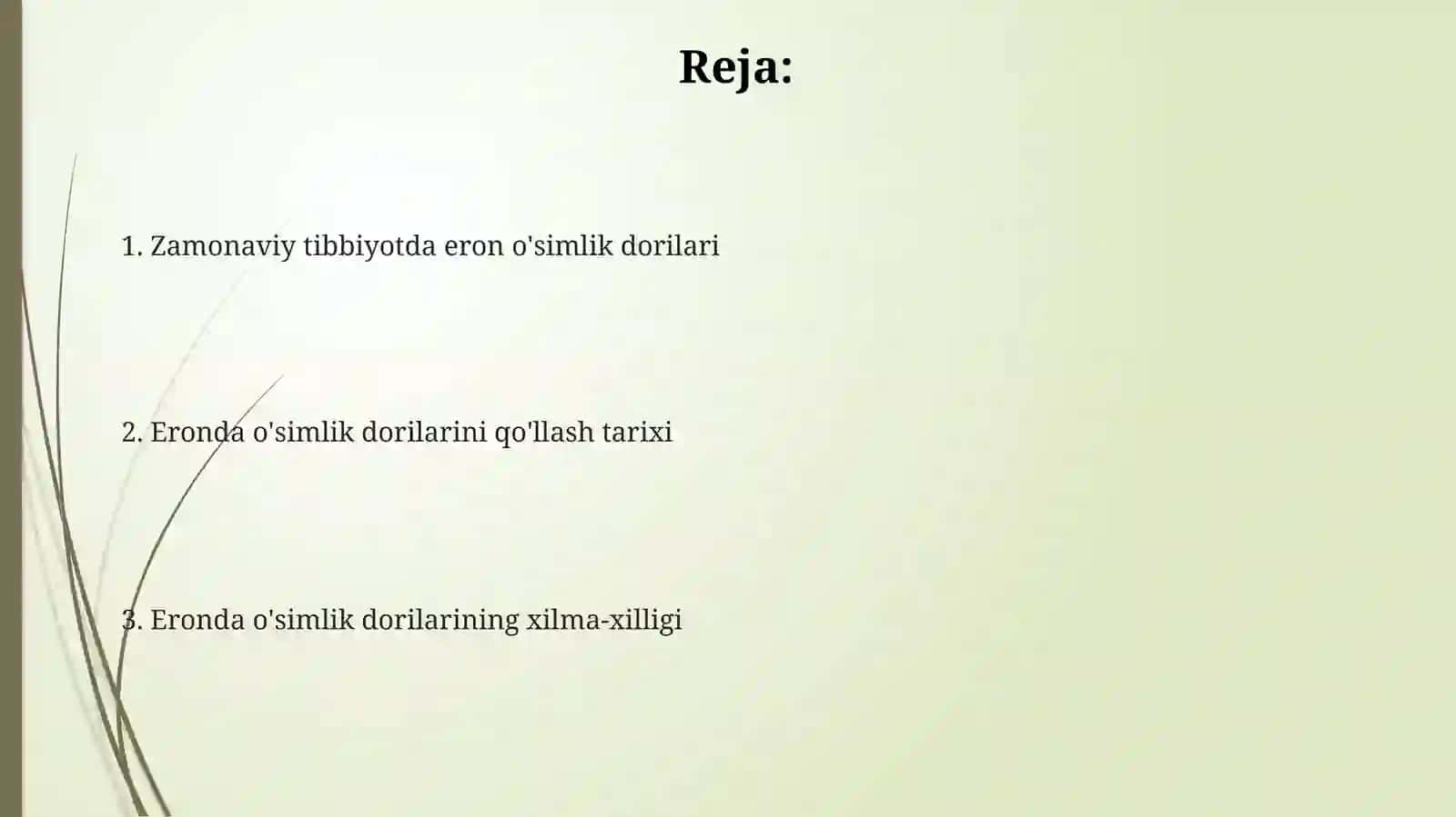 Eronda ôsadigan daorivor ósimliklar 2