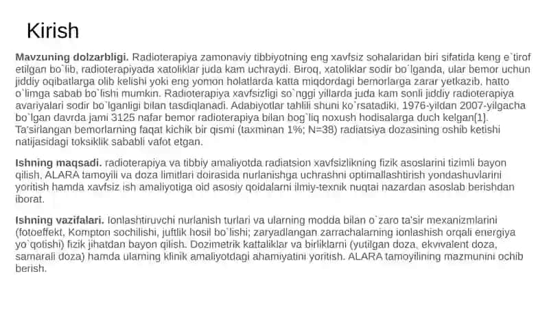 Radiatsion himoya normalari 2